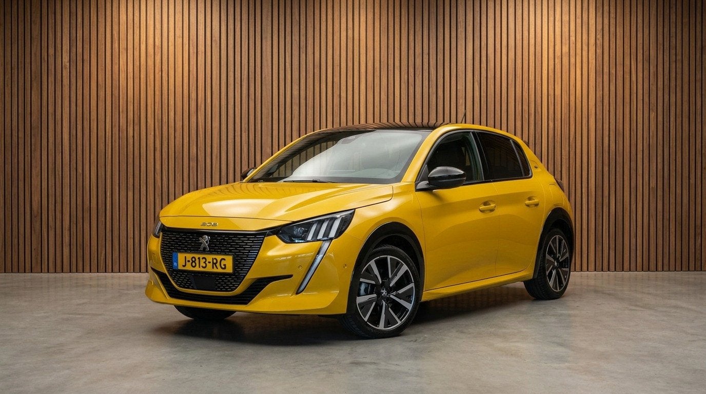 Peugeot 208 1.2 PureTech GT-Line automaat / app / camera /na, Auto's, Dealer onderhouden, 101 pk, Gebruikt, Euro 6
