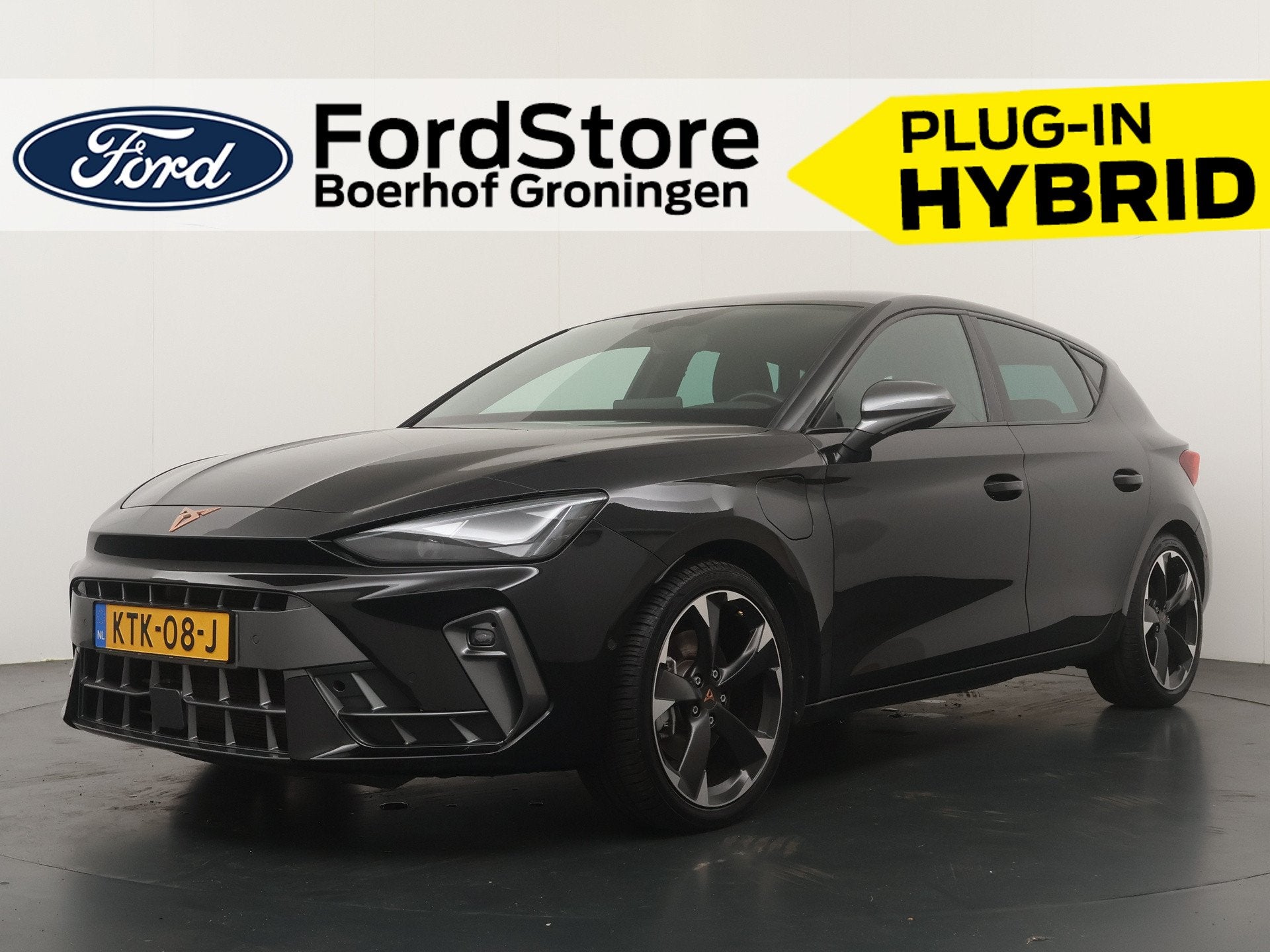 CUPRA Leon 1.5 TSI e-Hybrid 204pk PHEV Business | Stoel- en, Auto's, 12 maanden, 4 cilinders, Leon, Leder en Stof
