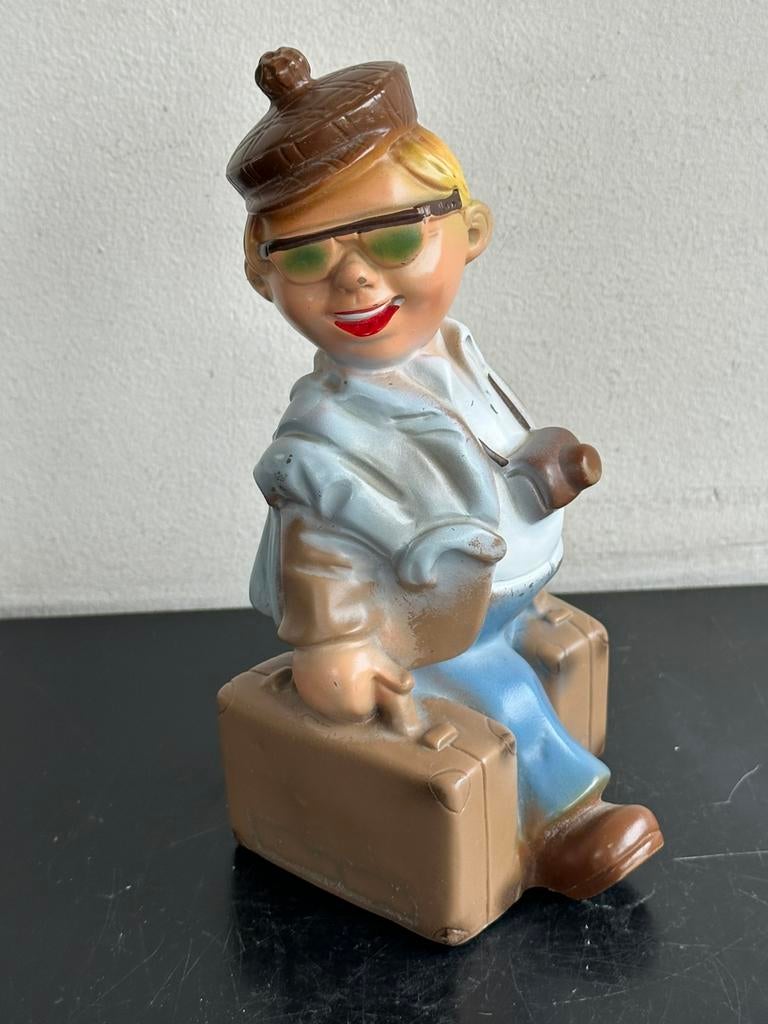 Rabobank oude  Vakantie spaarpot, Verzamelen, Spaarpotten, Ophalen of Verzenden, Gebruikt, Metaal of Blik, Overige thema's