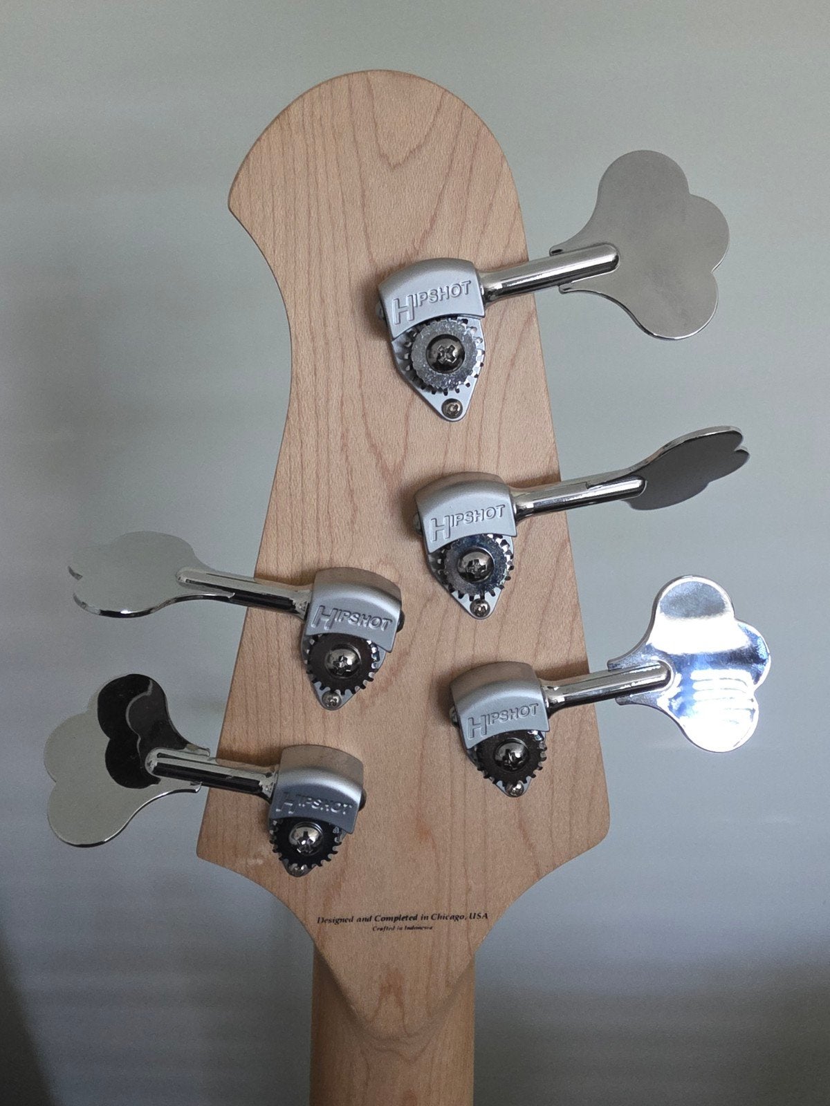 Lakland 55-02 basgitaar, Gebruikt, 5-snarig, Ophalen, Elektrisch