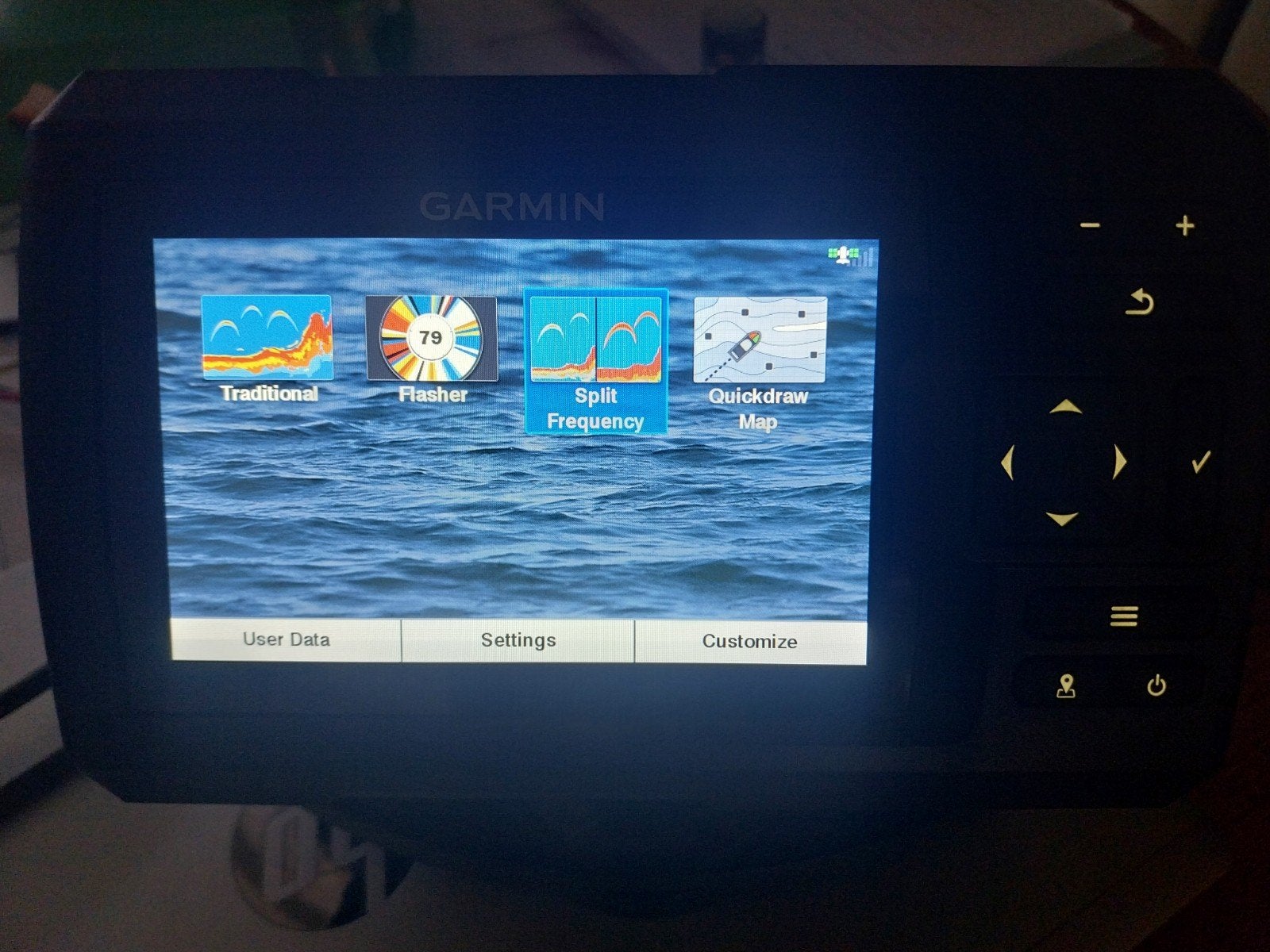 Garmin Striker Vivid 5cv  Fishfinder met transducer, Ophalen, Zo goed als nieuw