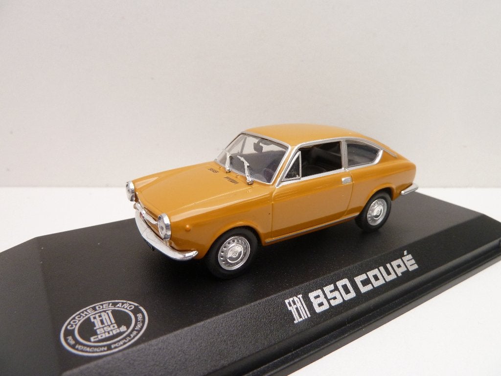 Fiat 850 coupe  ''  Norev '', Ophalen of Verzenden, Zo goed als nieuw, Auto, Norev