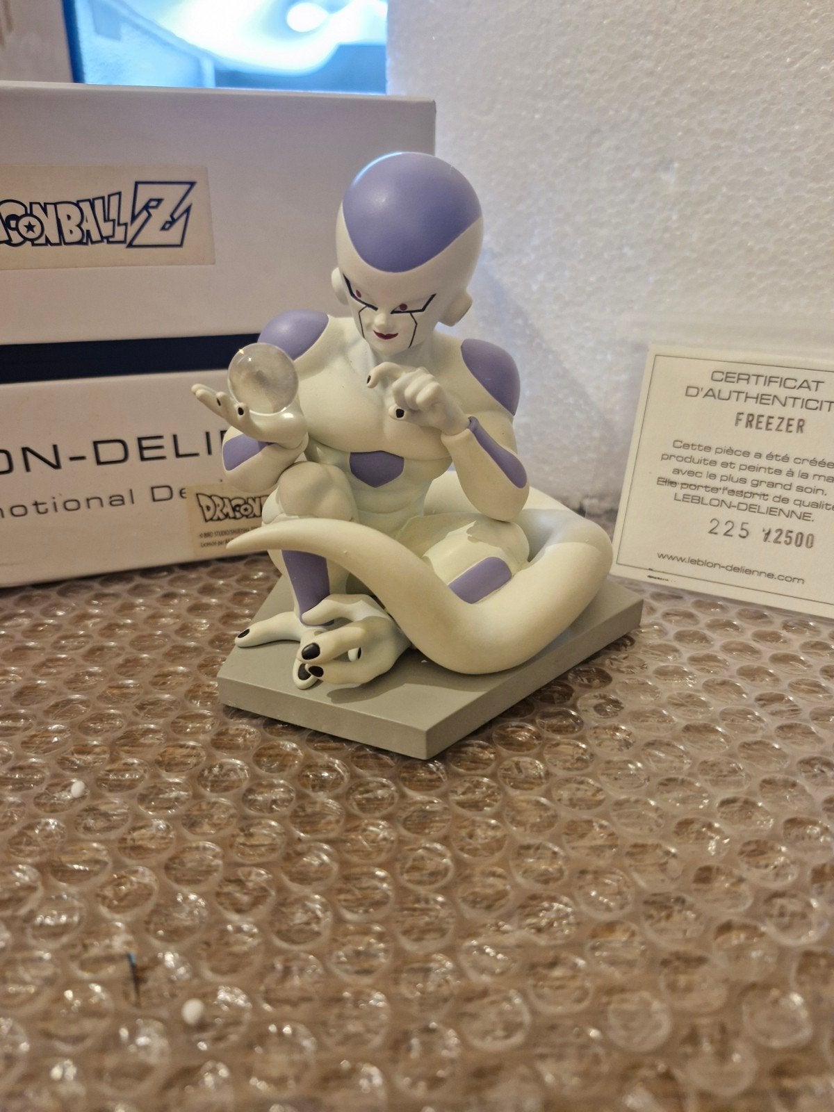 Frieza dragonball z leblon delienne Limited edition225/2500, Verzenden, Zo goed als nieuw