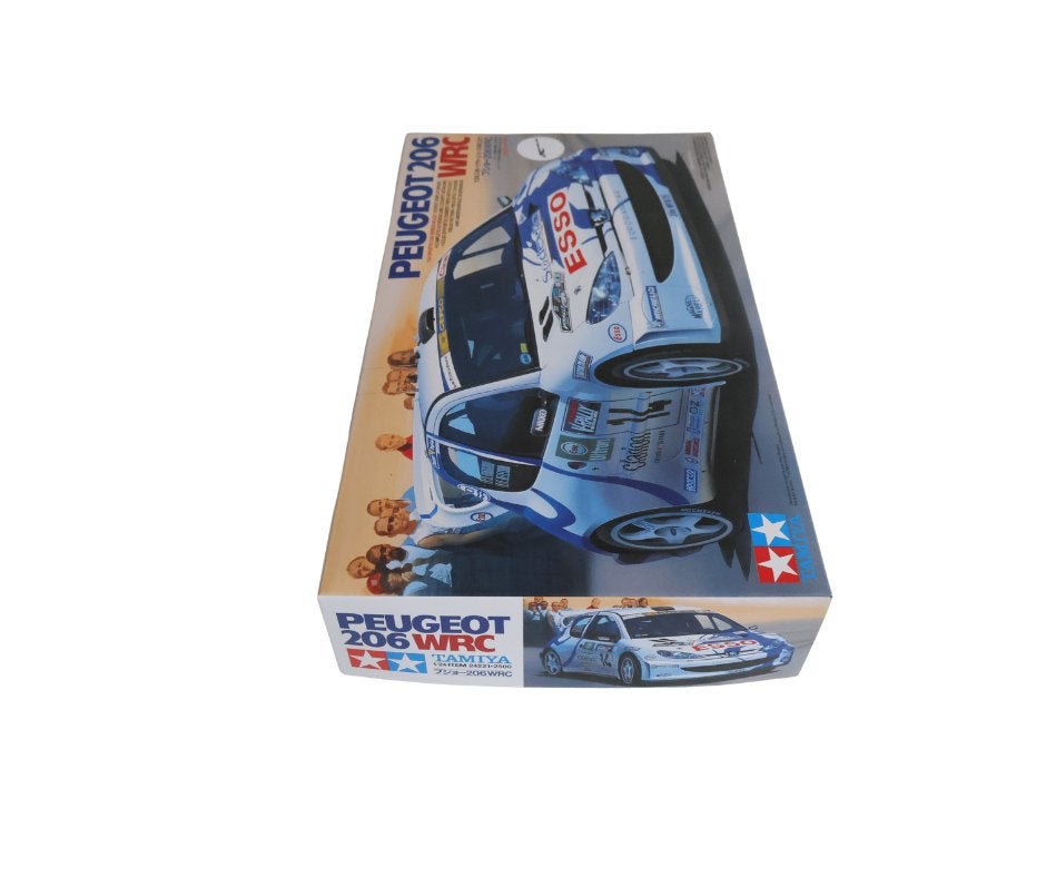 Tamiya 24221 1:24 Peugot 206 WRC, Auto, Groter dan 1:32, Nieuw, Ophalen of Verzenden
