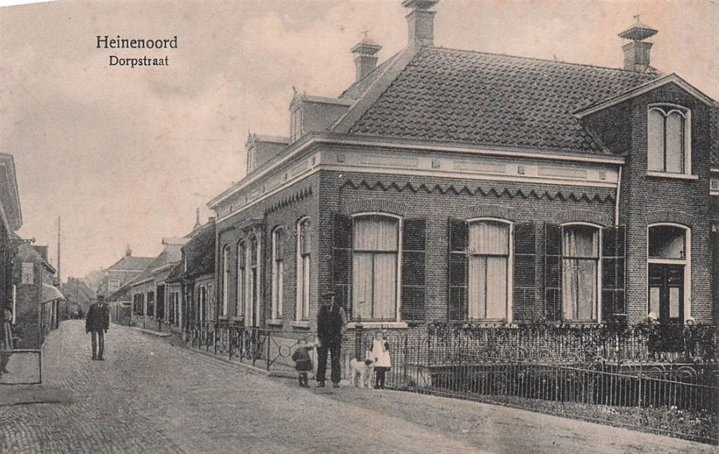 703-141-021 Heinenoord Dorpstraat, Verzenden, Voor 1920, Zuid-Holland