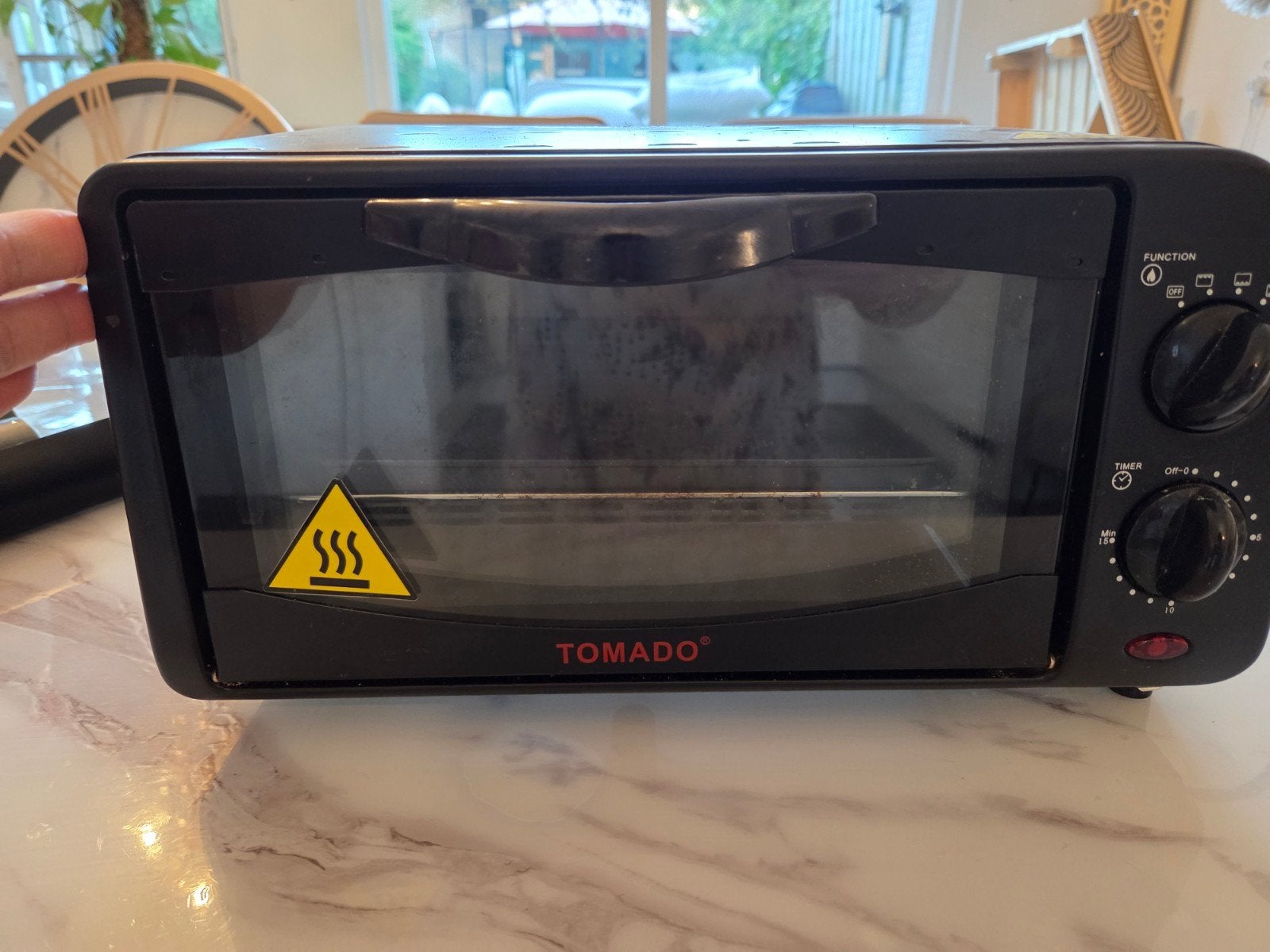 Tomado Mini-oven - Compacte en handige oven, Minder dan 45 cm, Minder dan 45 cm, Ophalen of Verzenden, Vrijstaand