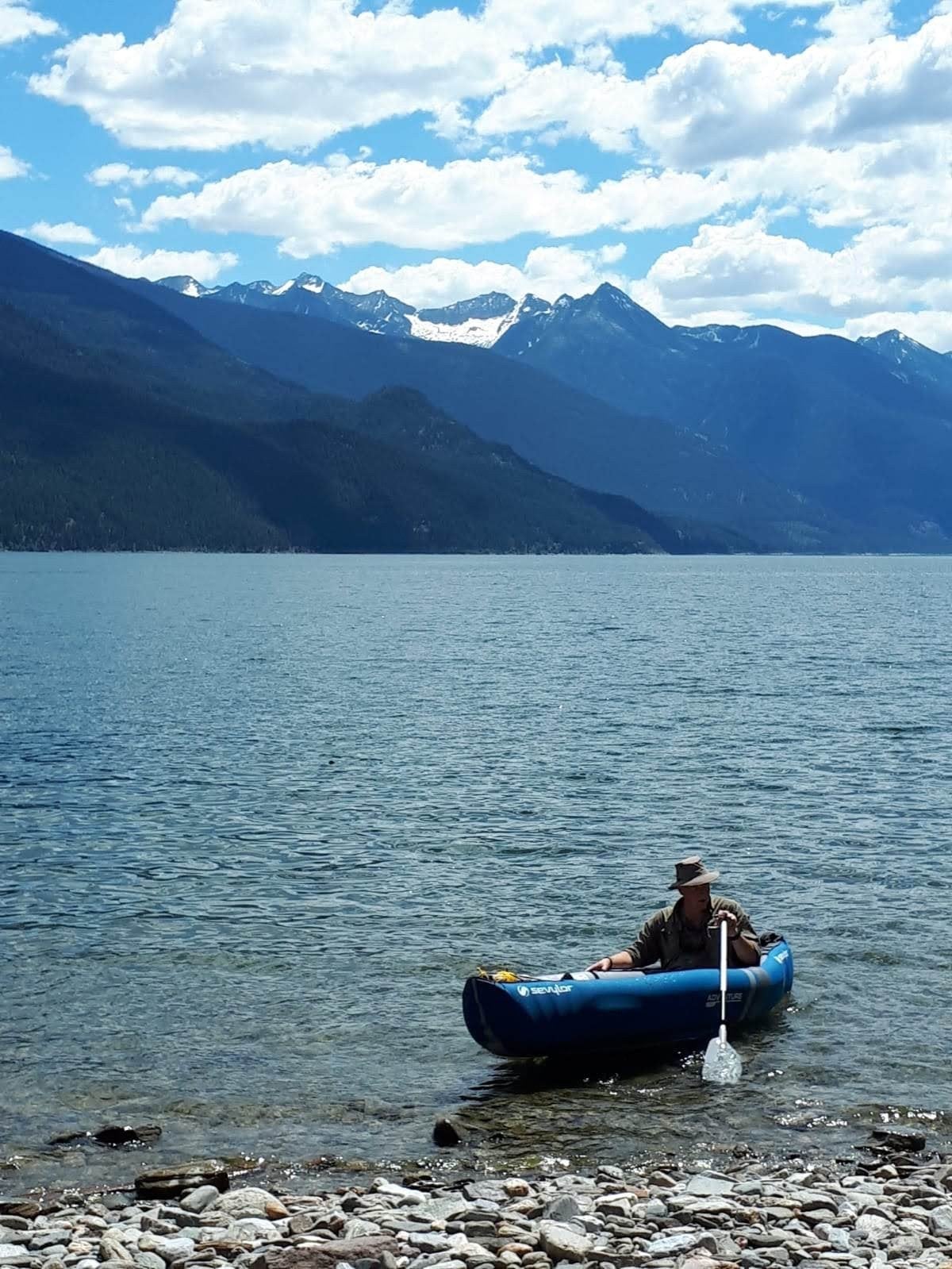Sevylor Adventure Kit Kayak 2-persoons met reddingsvesten, Watersport en Boten, Kano's, Ophalen, Gebruikt, Kajak, Twee personen