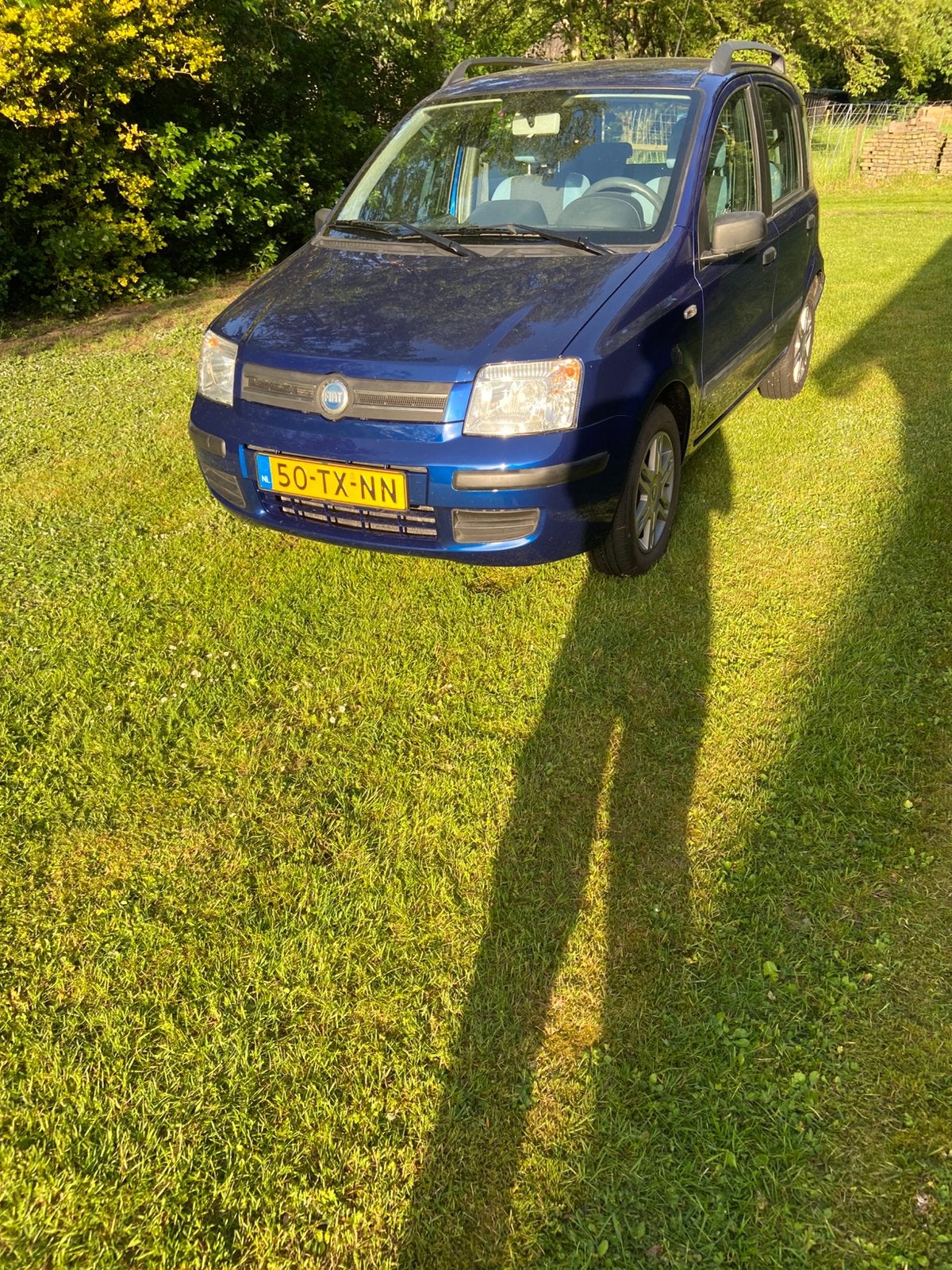 Fiat Panda 1.2 Dualogic automaat 2007 Blauw, Auto's, Fiat, Particulier, Panda, Benzine, C, Hatchback, Handgeschakeld, Origineel Nederlands