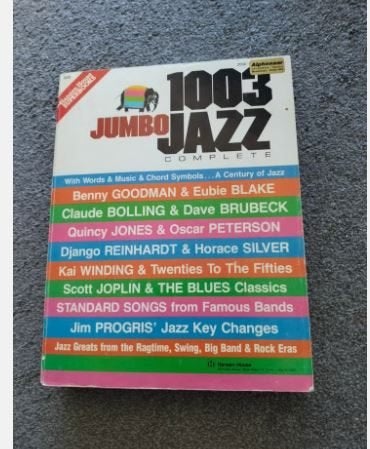 1003 Jumbo Jazz Complete Bladmuziek Boek, Boeken, Ophalen of Verzenden, Gelezen, Genre of Stijl