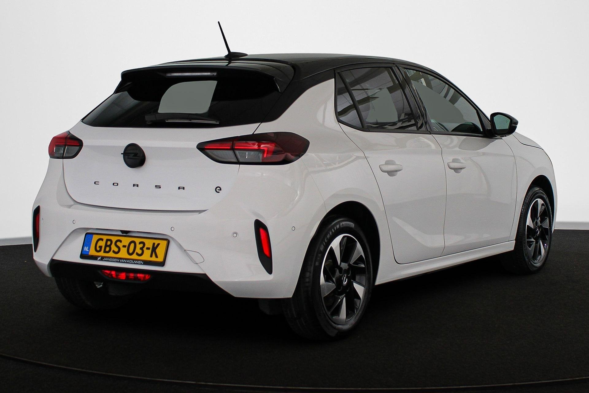 Opel Corsa Electric GS 50 kWh Groot Navi Camera LED Apple Ca, Auto's, Gebruikt, Origineel Nederlands, 1444 kg, 315 min