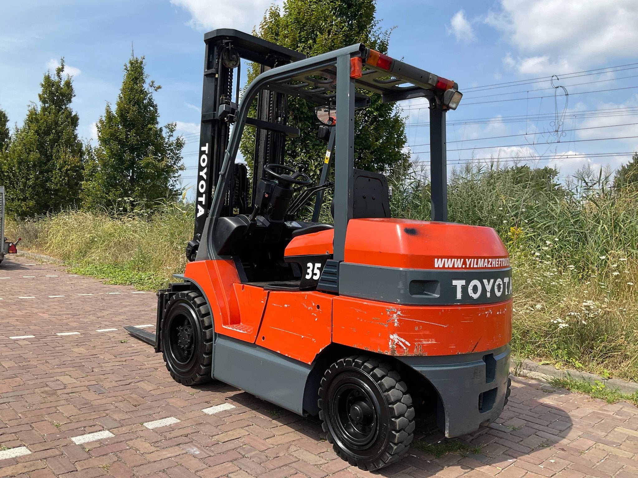 Toyota 7FBJ35 3500KG 5.50METER HEFTRUCK