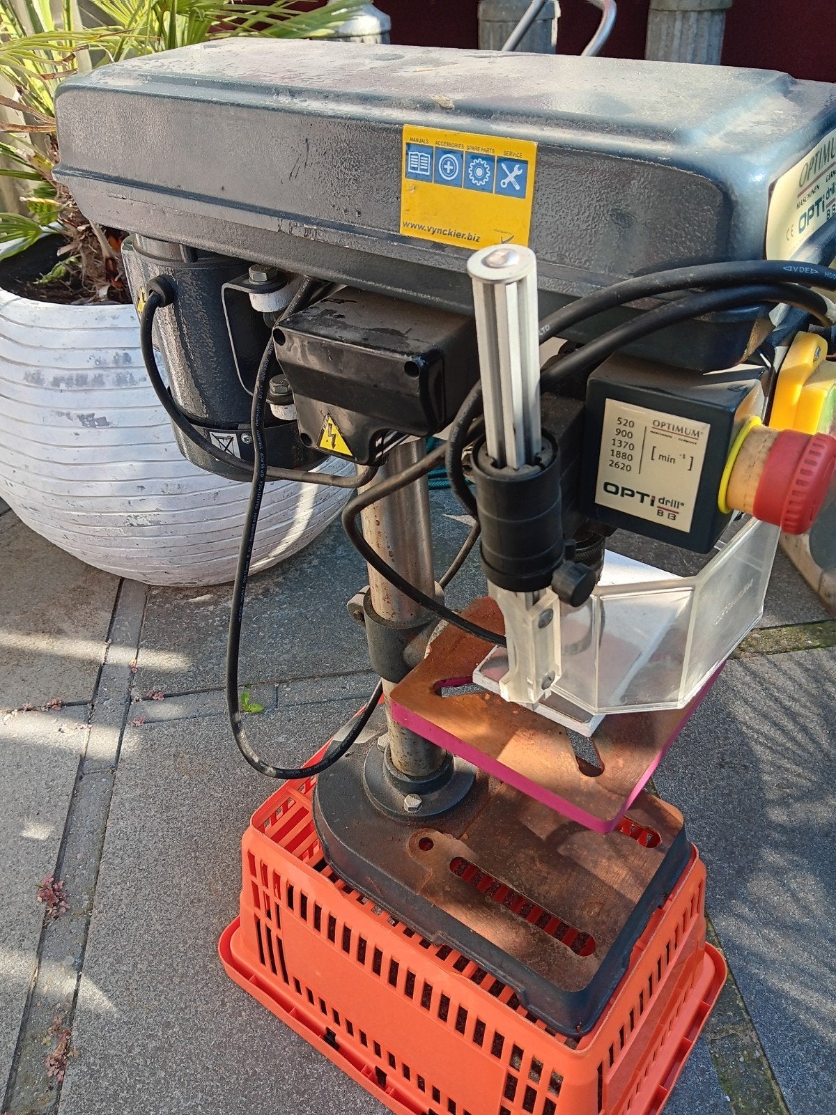 Optimum B13 Kolomboormachine - Gebruikt, Ophalen, Gebruikt, Minder dan 400 watt, Kolomboormachine
