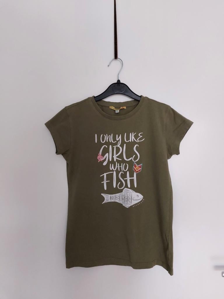 Wildfish & Co t-shirt maat 152 z.g.a.n., Ophalen of Verzenden, Zo goed als nieuw, Wildfish & Co, Shirt of Longsleeve