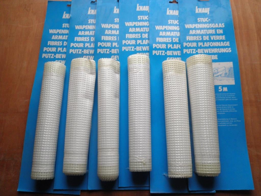 Knauf ~ stuc wapeningsgaas / dichtingsband., Doe-het-zelf en Verbouw, Isolatie en Afdichting, Minder dan 4 cm, Overige materialen