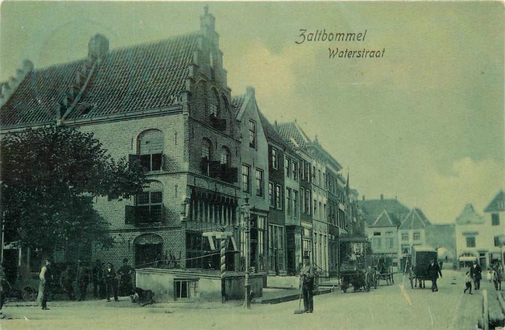 701-132-041 Zaltbommel Waterstraat, Verzenden, Voor 1920, Gelderland