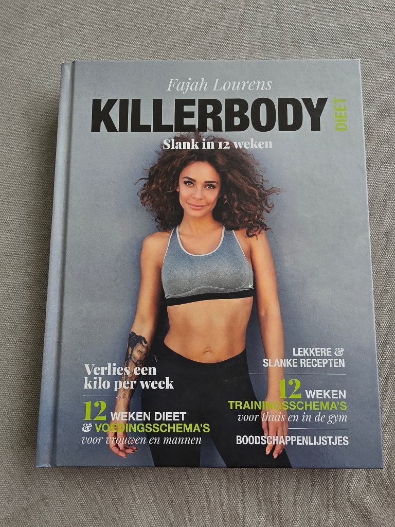 KILLERBODY, slank in 12 weken - Fajah Lourens, Dieet en Voeding, Ophalen of Verzenden, Zo goed als nieuw, Fajah Lourens