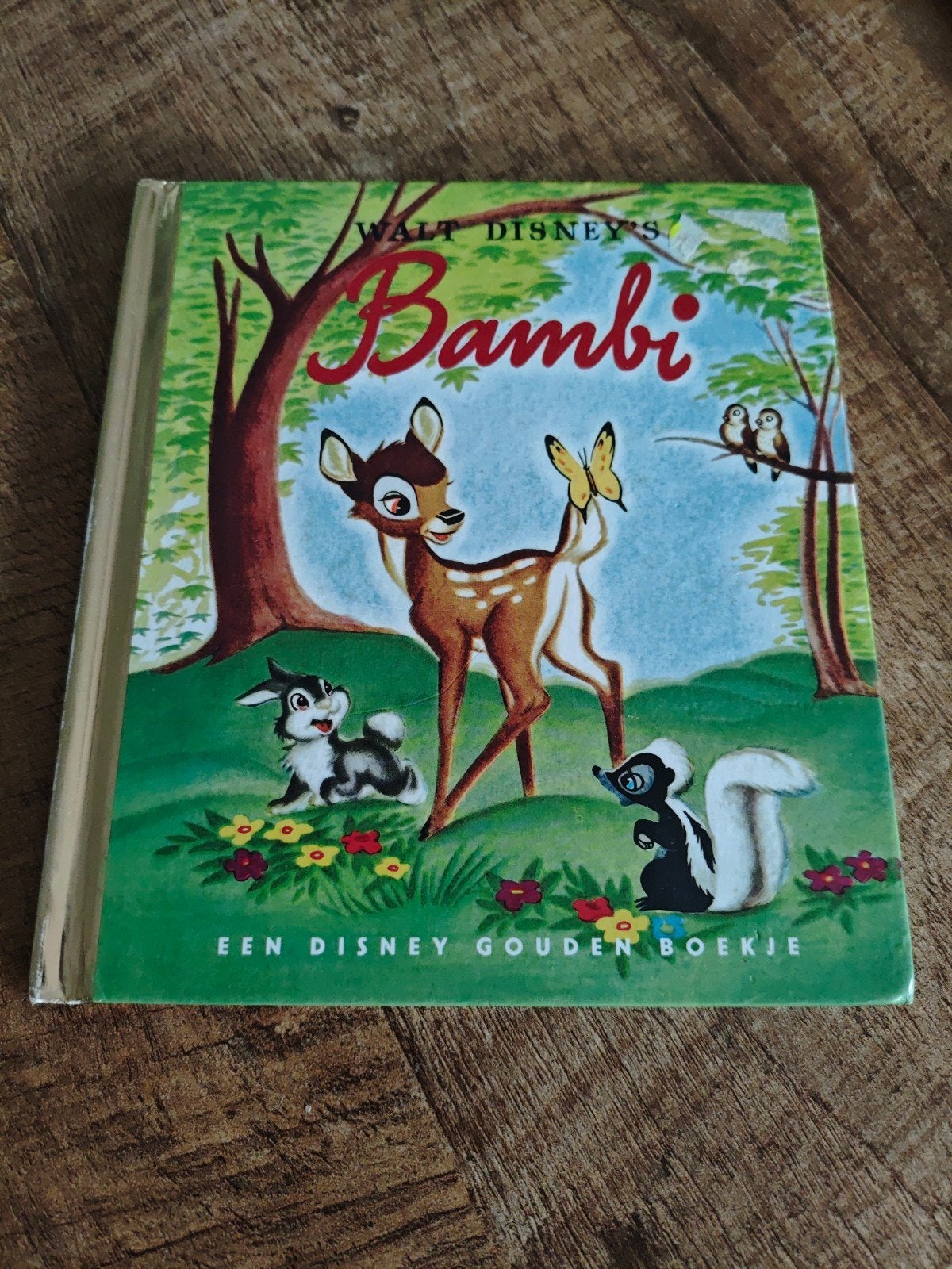 Prachtig Disney Gouden Boekje Bambi - Zeer Goede Staat, Boeken, Ophalen of Verzenden