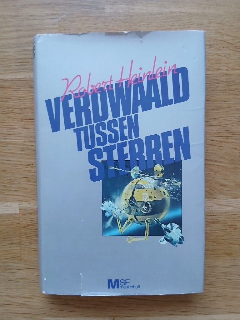 Verdwaald tussen de sterren door Robert Heinlein (hc), Verzenden, Gelezen, Robert Heinlein
