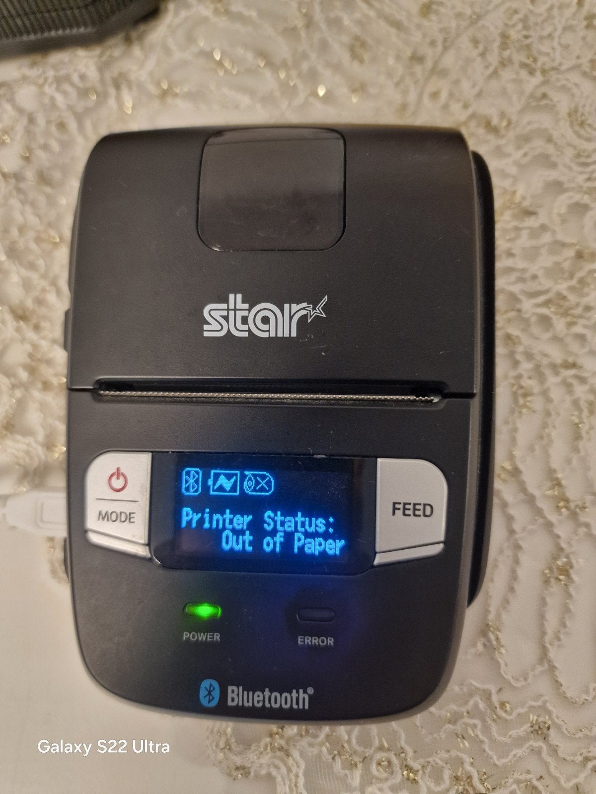 Star bon printer werkt prima, Ophalen