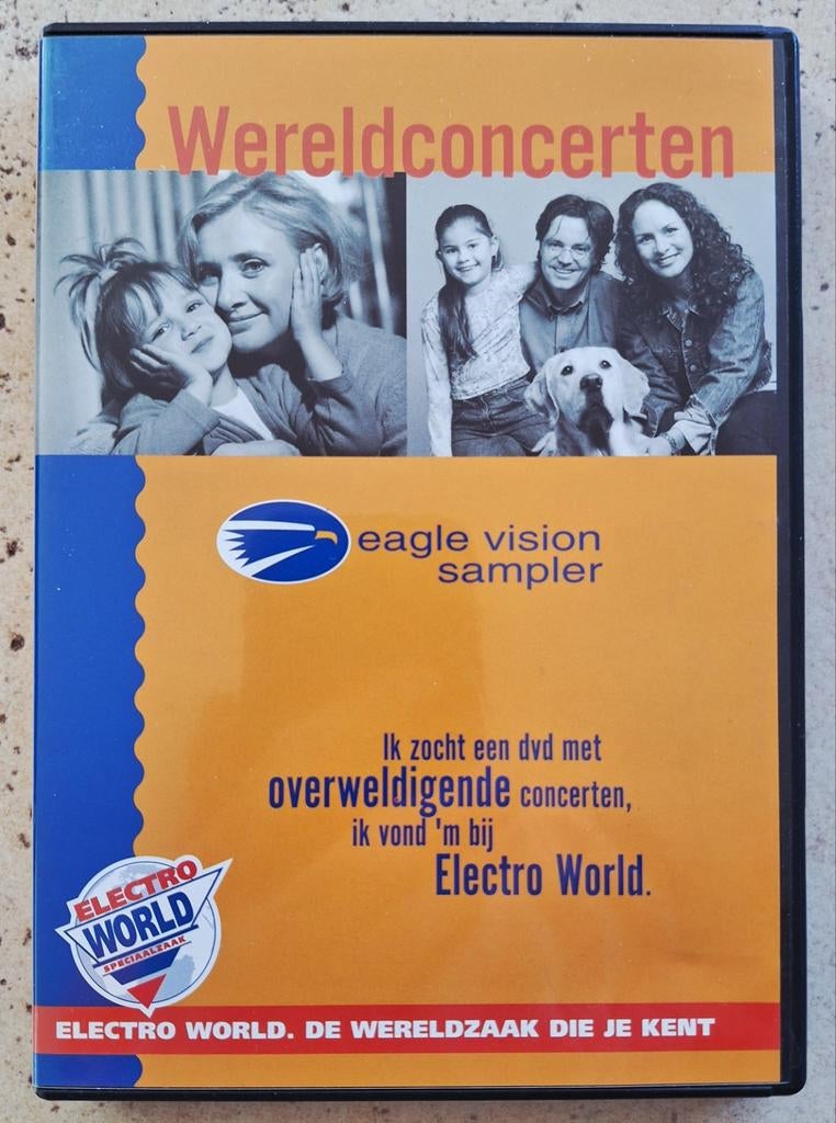 Wereldconcerten DVD Concertfragmenten Pretenders, Toto enz., Alle leeftijden, Ophalen of Verzenden, Zo goed als nieuw, Muziek en Concerten