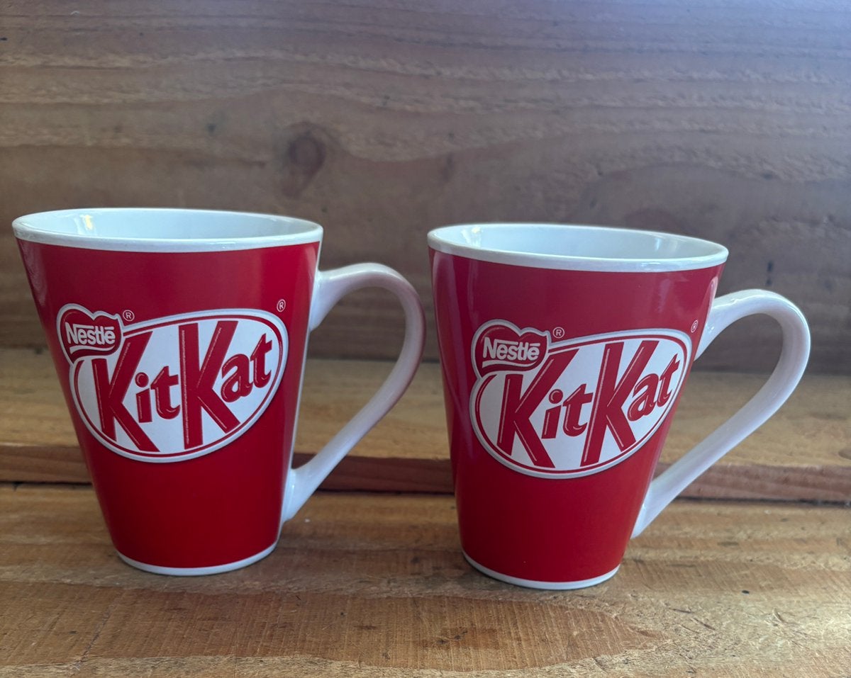 Kit kat mokken, Ophalen of Verzenden, Zo goed als nieuw, Gebruiksvoorwerp