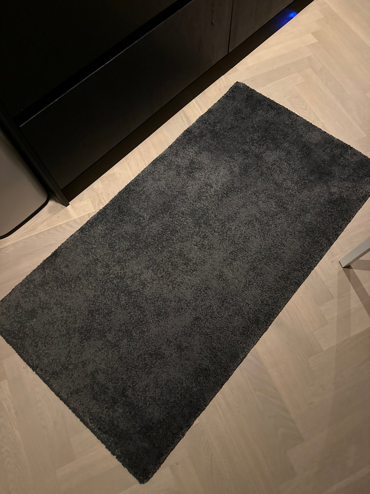 2x IKEA STOENSE Vloerkleed GRATIS – Zwart (80x150 cm), Huis en Inrichting, Stoffering | Vloerbedekking, Ophalen, 75 m² of meer