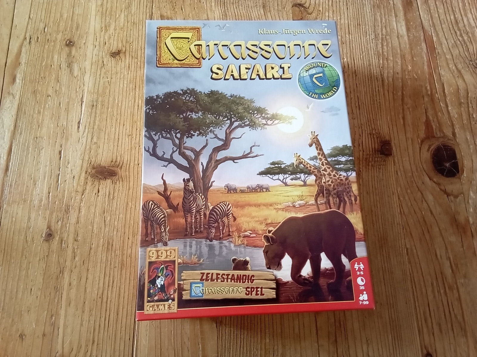Carcassonne Safari, Ophalen of Verzenden, Zo goed als nieuw