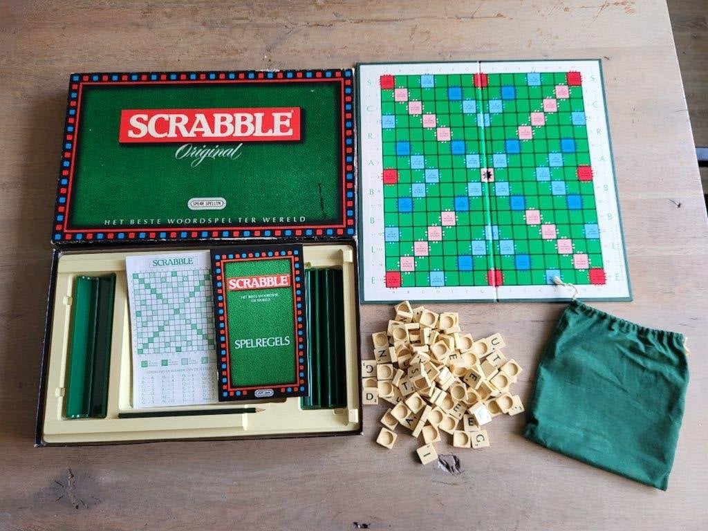 Scrabble Original Bordspel - Het Beste Woordspel, Een of twee spelers, Ophalen of Verzenden, Gebruikt, Spear Spellen