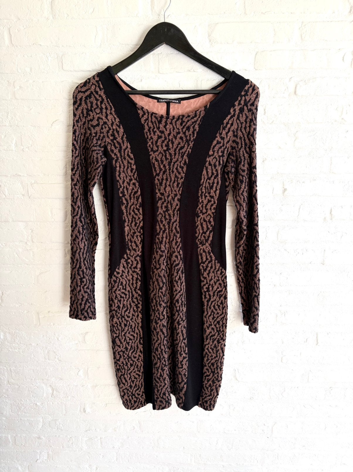 Jurk Tramontana, Kleding | Dames, Ophalen, Bruin, Knielengte, Maat 36 (S)