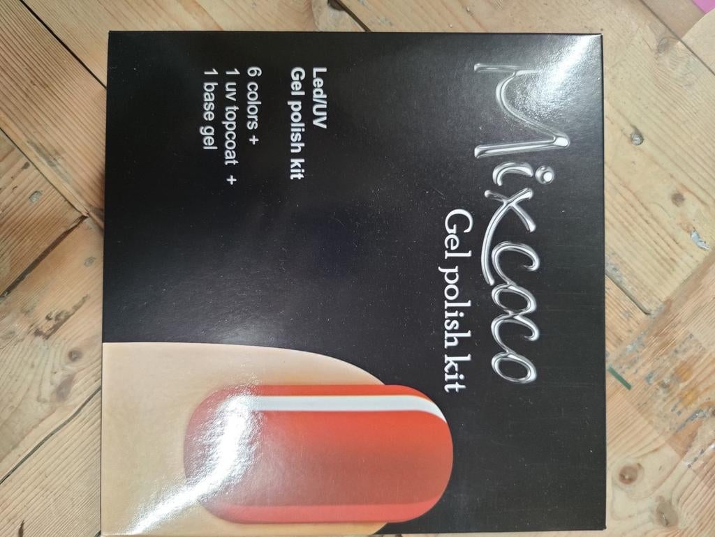 Mixcoco Gel Nagellak Kit met UV Lamp - Complete Set, Ophalen of Verzenden, Gehele gezicht