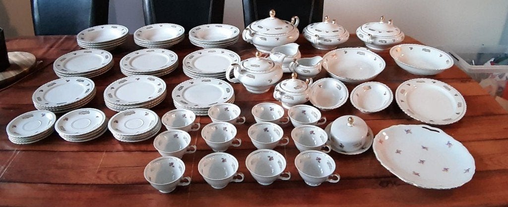 12 delig servies Thun Czechoslovakia porselein, Ophalen of Verzenden
