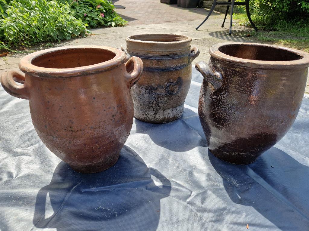 Keulse potten 3 stuks, Ophalen