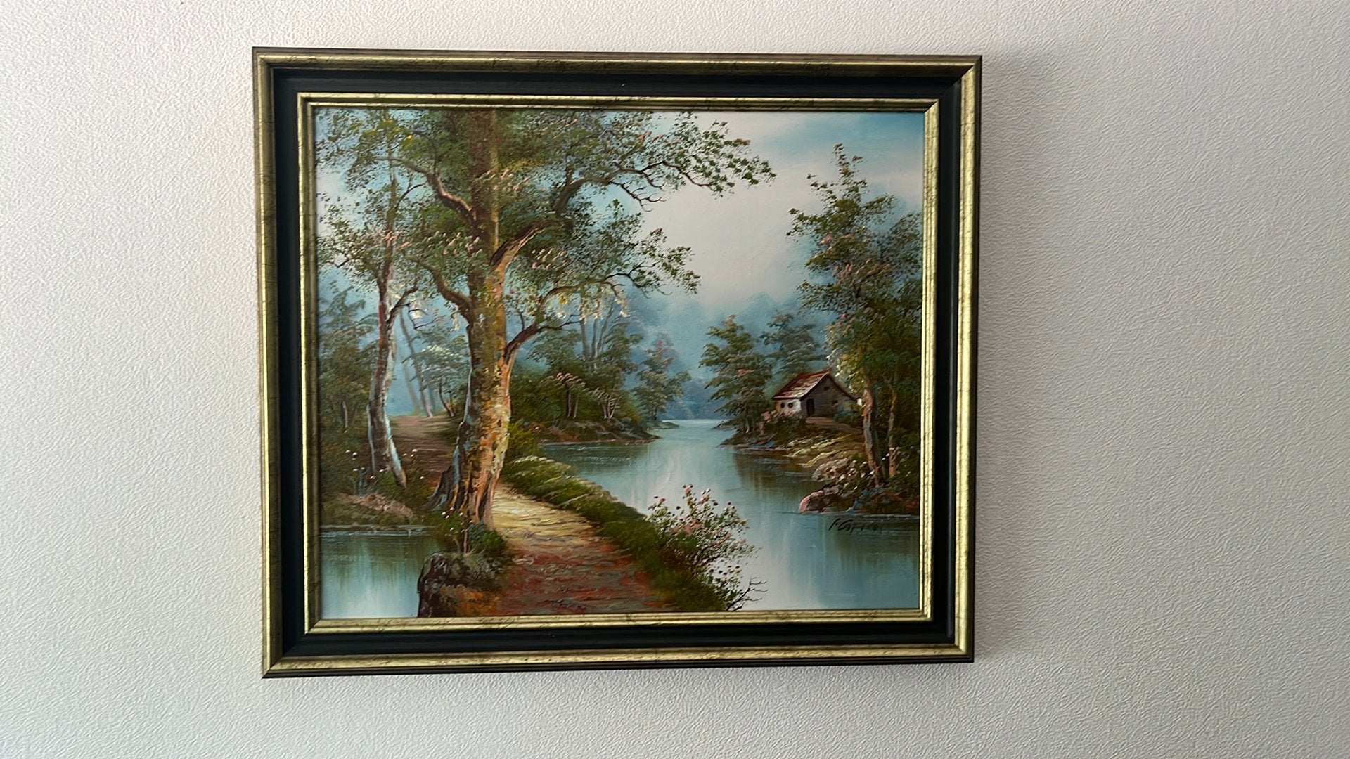 Schilderij van Irene Cafieri, Antiek en Kunst, Ophalen