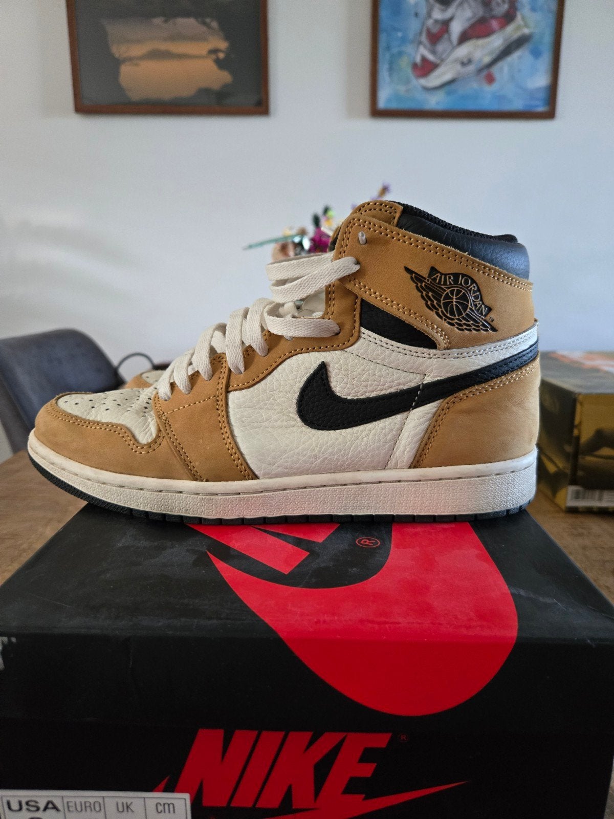 Nike air jordan 1 high og rookie of the year 42.5 not gel sb, Overige kleuren, Ophalen of Verzenden, Nike Air Jordan, Sneakers of Gympen