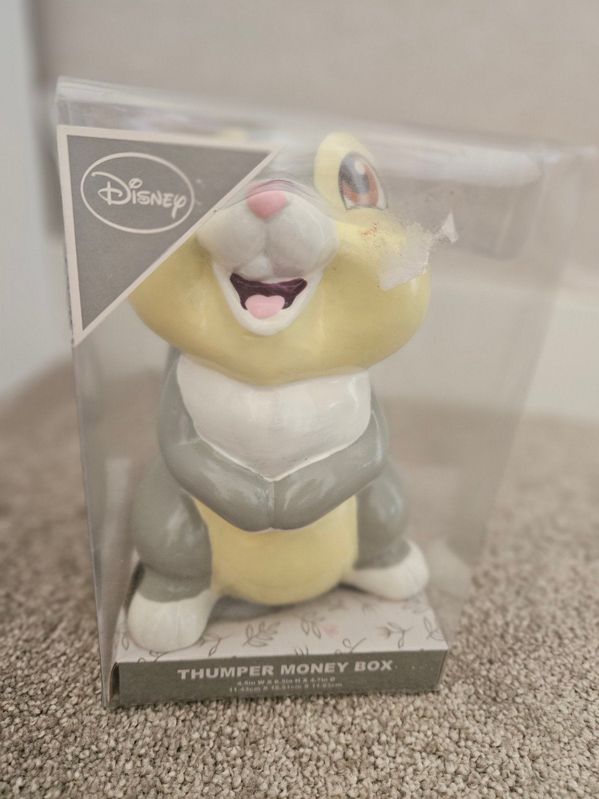 Disney Stampertje spaarpot - Zo goed als nieuw, Ophalen of Verzenden, Zo goed als nieuw, Steen, Aardewerk of Keramiek, Dier