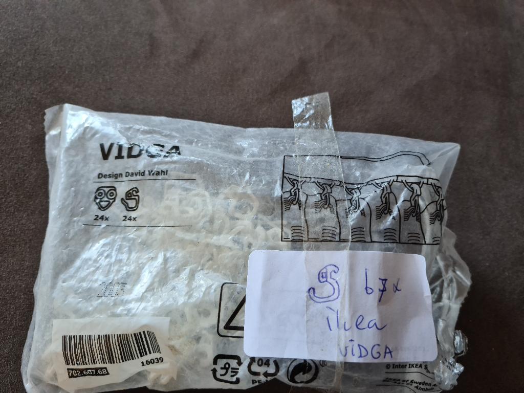 vidga gordijnhaken ophalen, Ophalen, Wit, Nieuw, 50 tot 100 cm
