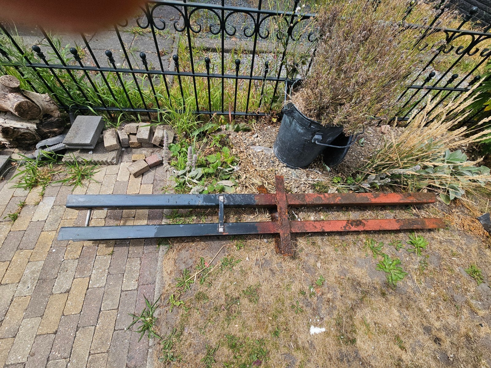 vlaggenmast houder, Ophalen, Gebruikt