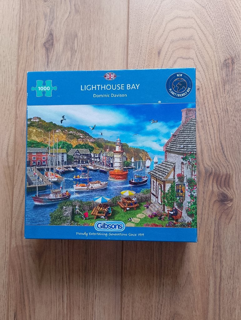 Gibsons - Lighthouse Bay, Ophalen of Verzenden, 500 t/m 1500 stukjes, Zo goed als nieuw