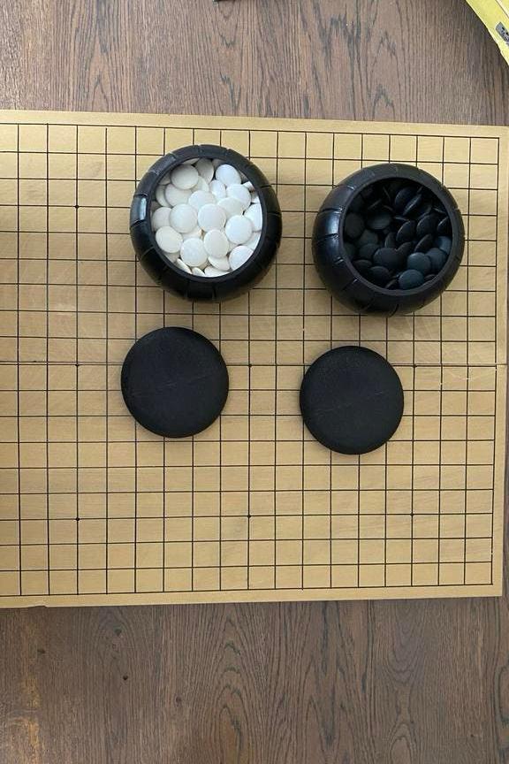 Go-spel: Traditioneel Aziatisch Strategisch Bordspel, Een of twee spelers, Ophalen of Verzenden, Gebruikt