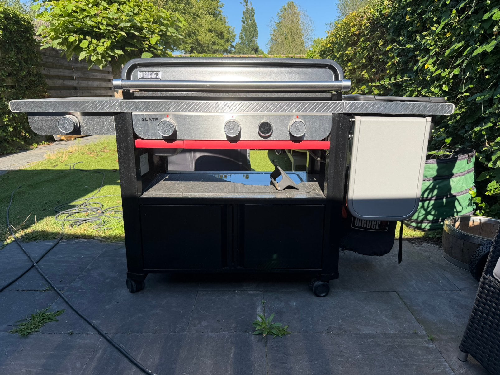 Weber Slate GPSB premium bakplaat, Ophalen, Zo goed als nieuw