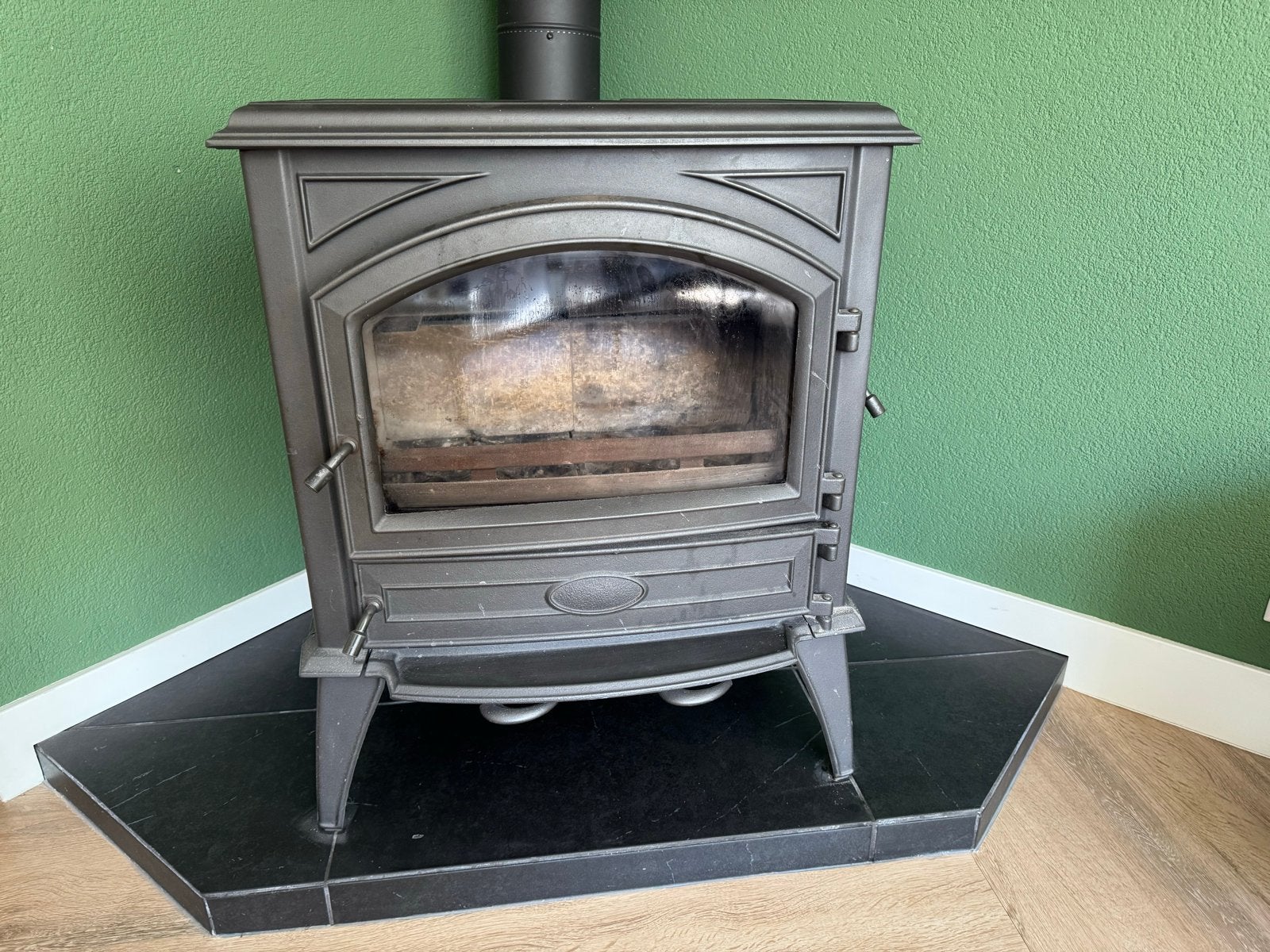 Dovre Houtkachel 640 CB, Ophalen, Gebruikt, Houtkachel, Vrijstaand