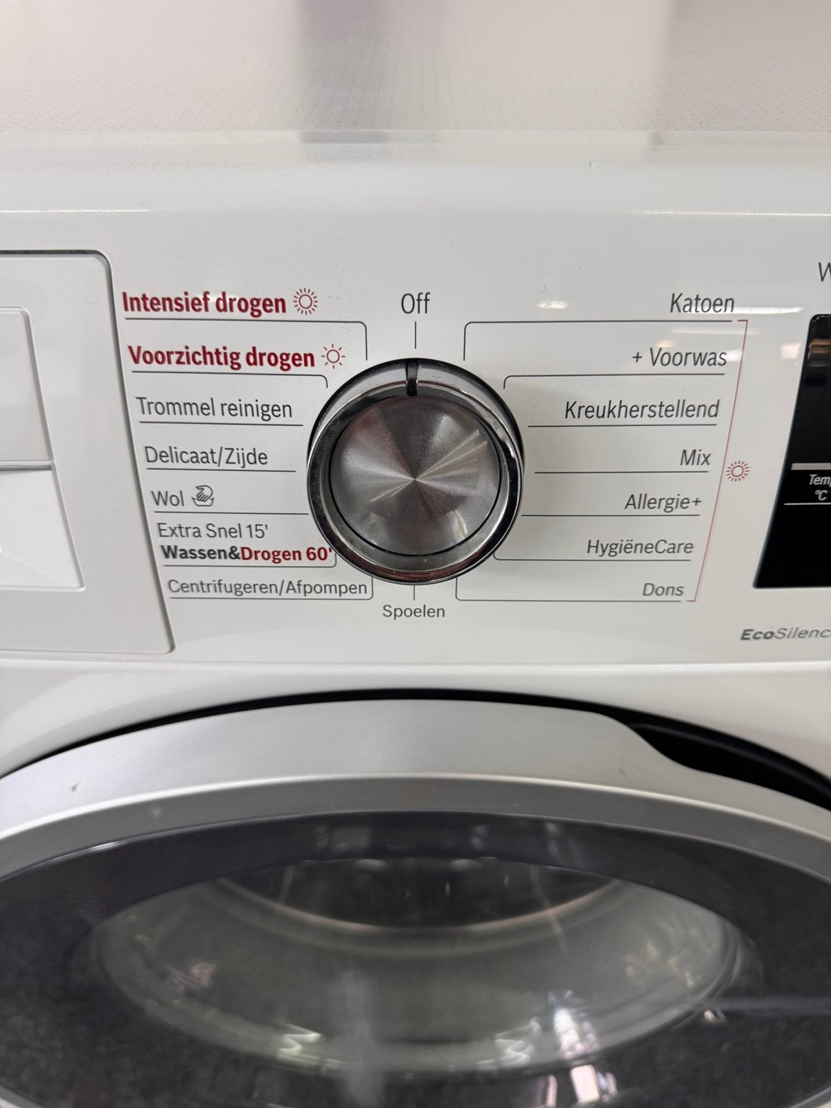 BOSCH WASH&DRY SERIE 6 COMBI 8 KG met 2 jaar garantie, 6 tot 8 kg, N, Minder dan 85 cm, N