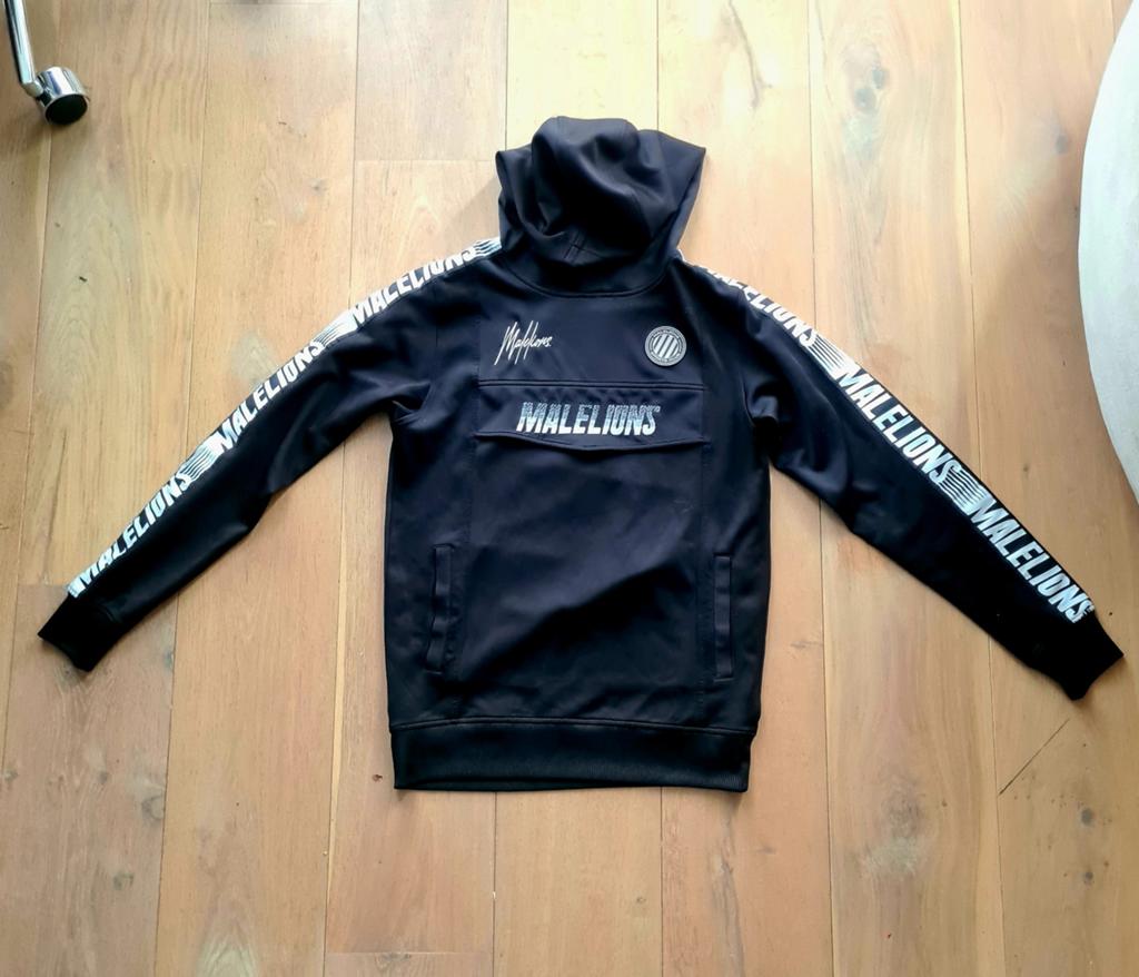 Malelions Sport Hoodie Zwart Maat S, Ophalen of Verzenden, Zo goed als nieuw, Zwart, Malelions