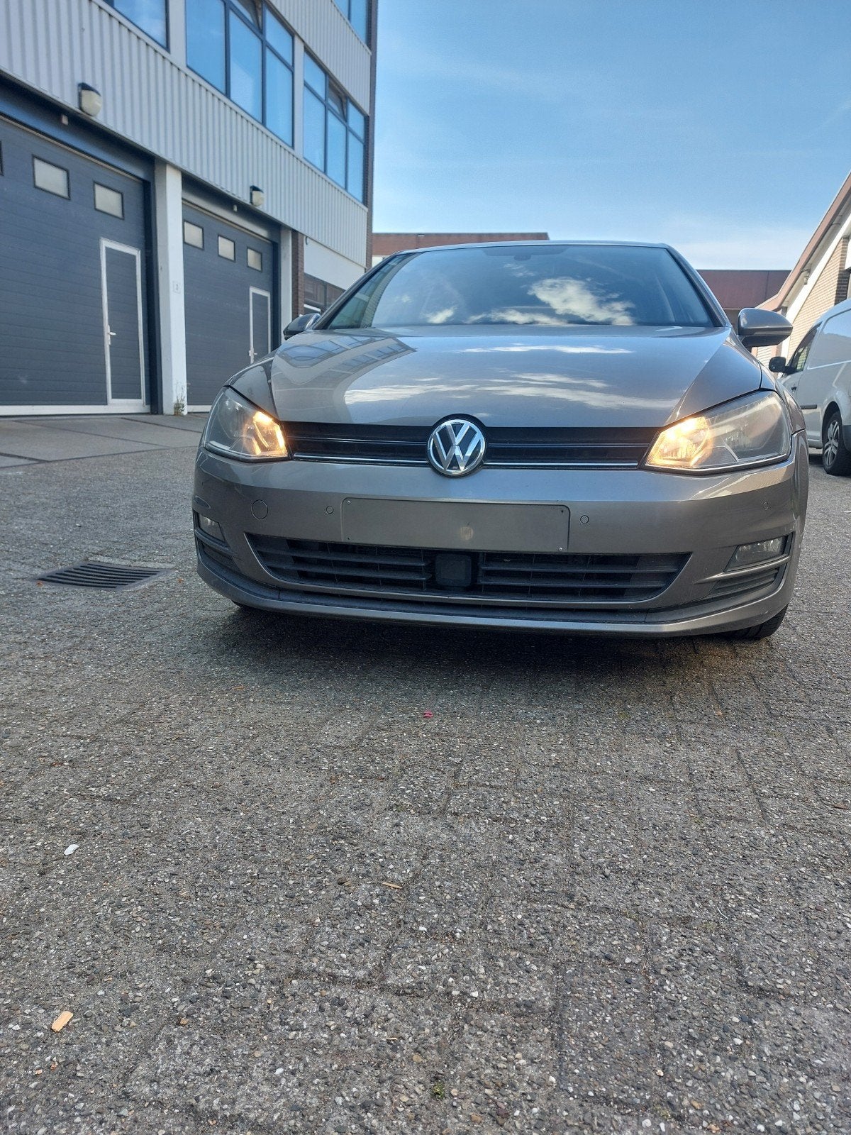 golf 7 motorkap bumper scherm koplamp front code LA7N, Auto-onderdelen, Ophalen, Motorkap