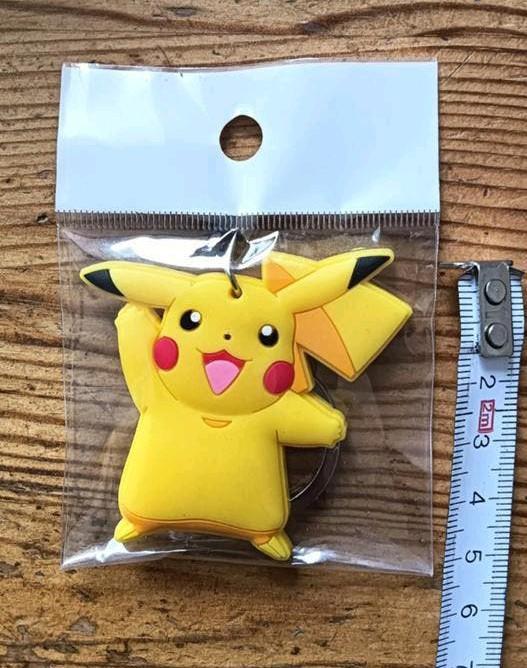 Pokémon Pikachu sleutelhanger gemaakt van zacht rubber kenmJ, Ophalen of Verzenden, Nieuw, Knuffel of Figuurtje