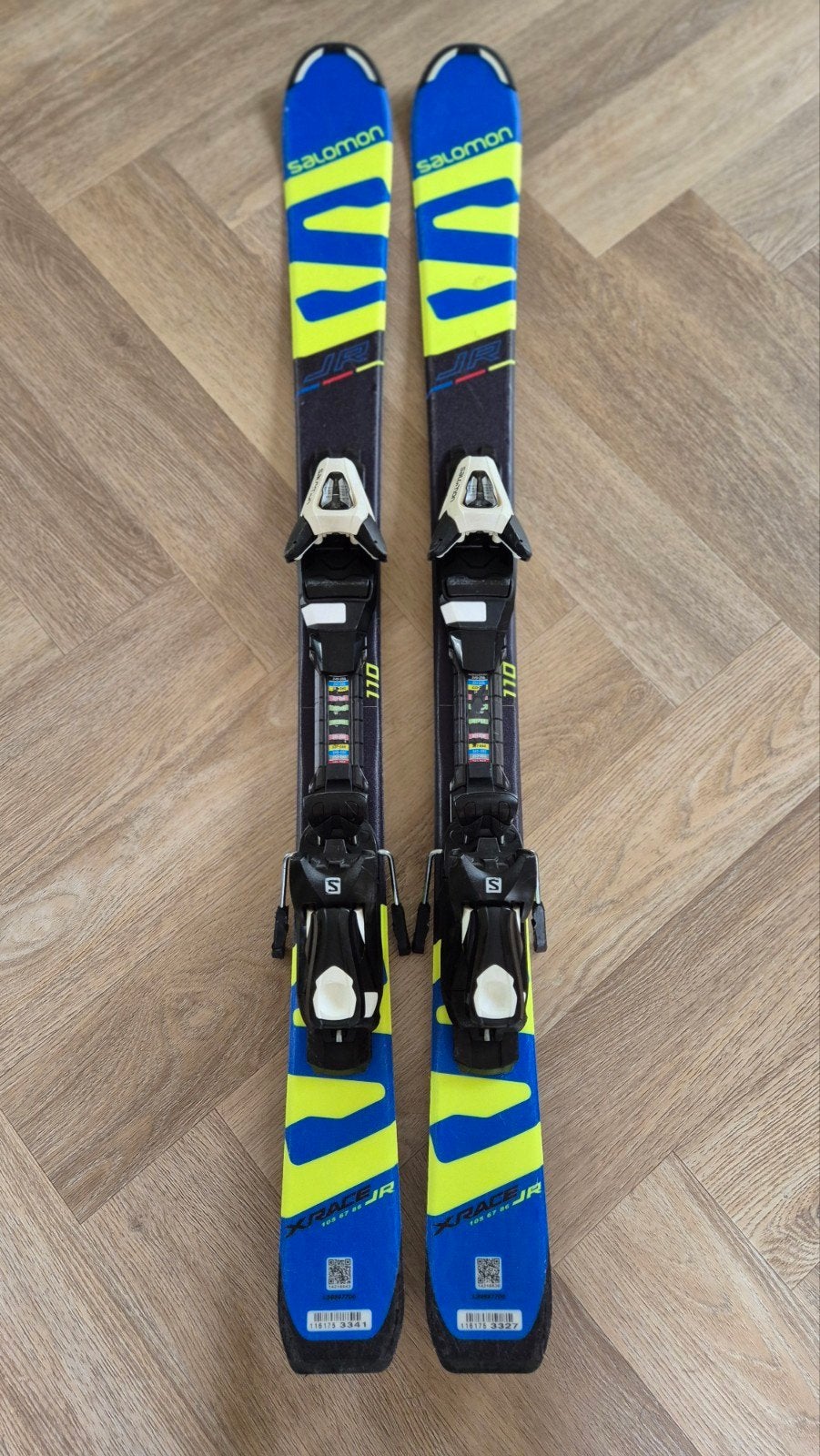 Salomon X-Race JR kinder ski's - 110 cm, Ophalen, Gebruikt, 100 tot 140 cm, Salomon