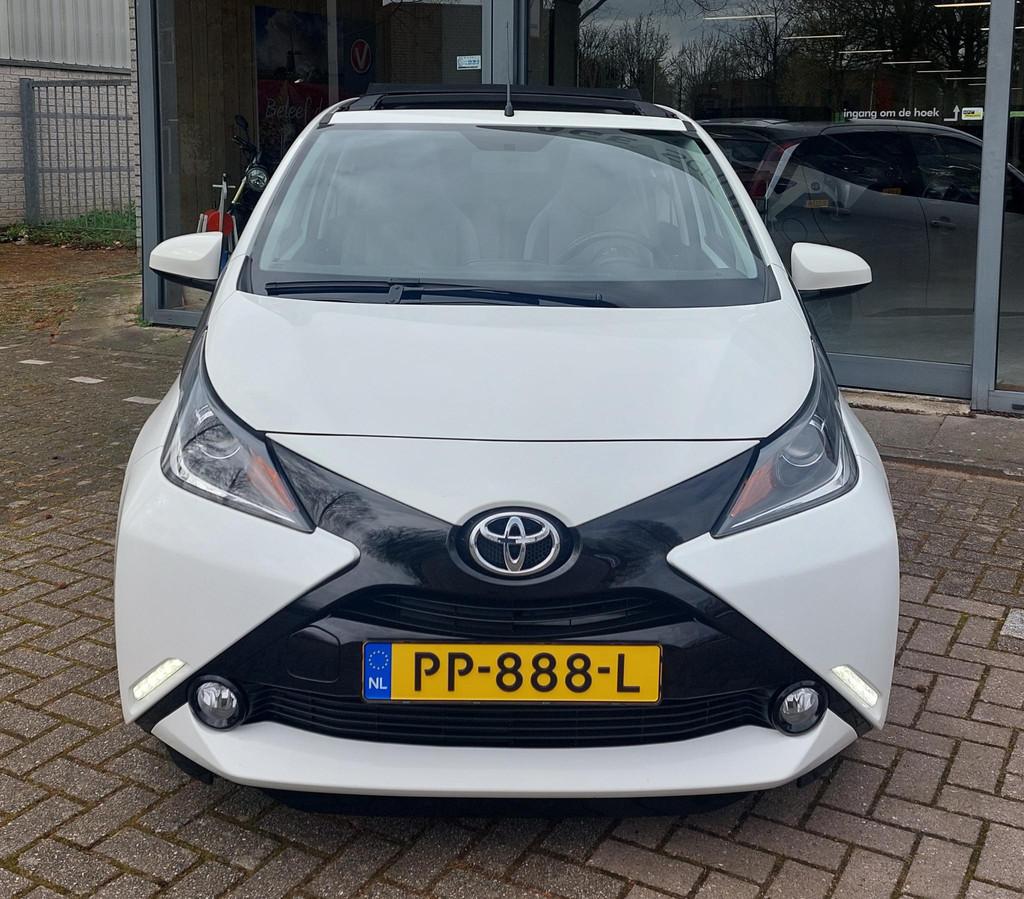 Toyota Aygo 1.0 VVT-i x-pose | Apple Carplay |Cabrio dak, Auto's, Voorwielaandrijving, Stof, Gebruikt, Euro 6