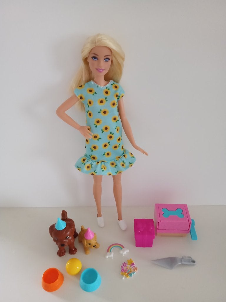 Puppy Party Barbie GXV75, Ophalen of Verzenden, Zo goed als nieuw, Barbie