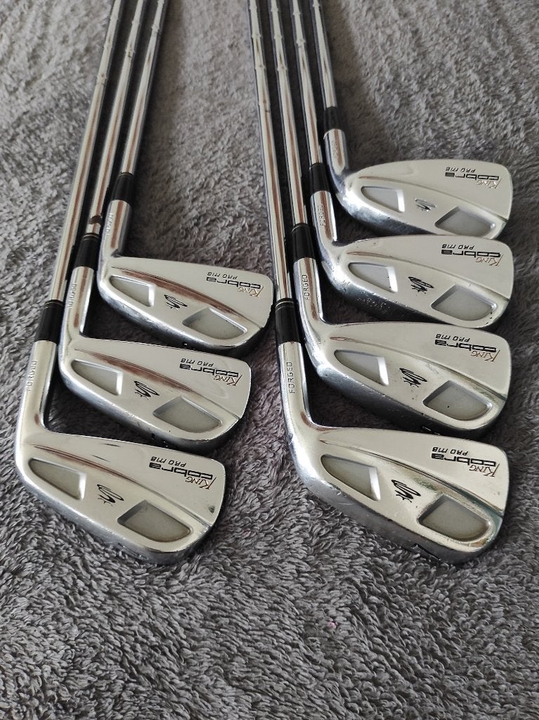 King Cobra Pro MB Forged Golf Ijzers 4 - PW, Ophalen of Verzenden, Gebruikt, Set, Overige merken