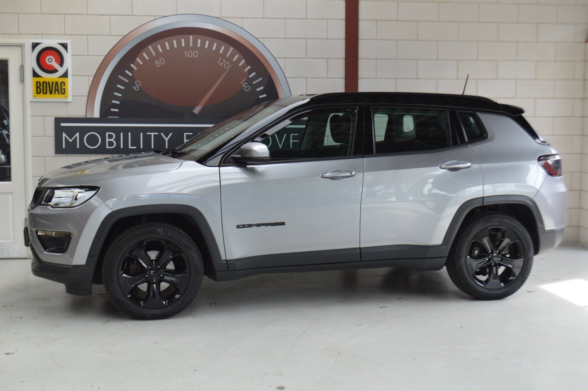 Jeep Compass 1.4T 140PK TREKHAAK, NWE BANDEN, NWE RIEM, GARA, Auto's, Jeep, Gebruikt, 4 cilinders, Leder en Stof, Compass